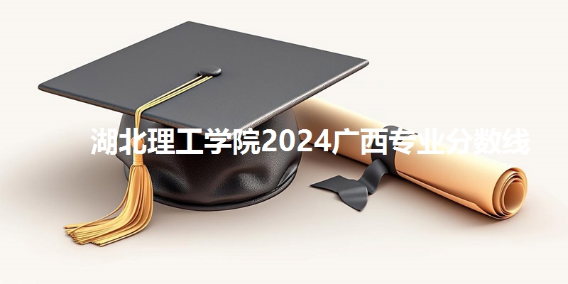 湖北理工学院2024广西专业分数线