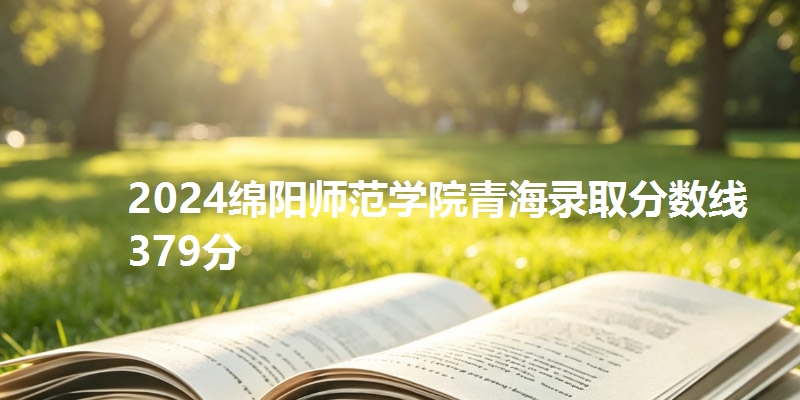 2024绵阳师范学院青海录取分数线379分