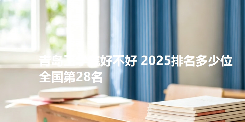 青岛工学院好不好 2025排名多少位 全国第28名