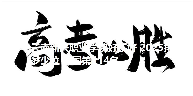云南新兴职业学院好不好 2025排名多少位 全国第114名