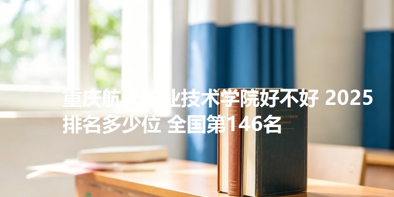 重庆航天职业技术学院好不好 2025排名多少位 全国第146名