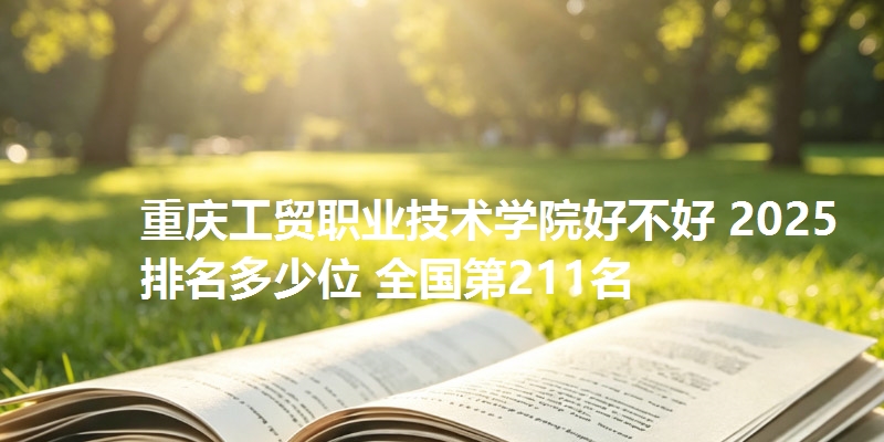 重庆工贸职业技术学院好不好 2025排名多少位 全国第211名