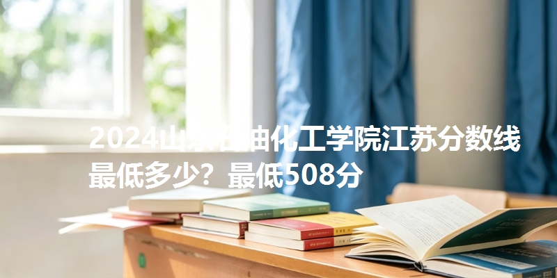 2024山东石油化工学院江苏分数线最低多少？最低508分