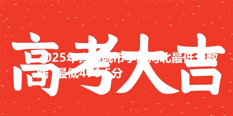 2025年青岛城市学院河北最低分数线  最低476.5分