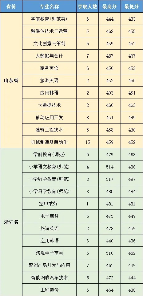 武汉城市职业学院2025录取分数线 武汉城市职业学院2025录取分数线