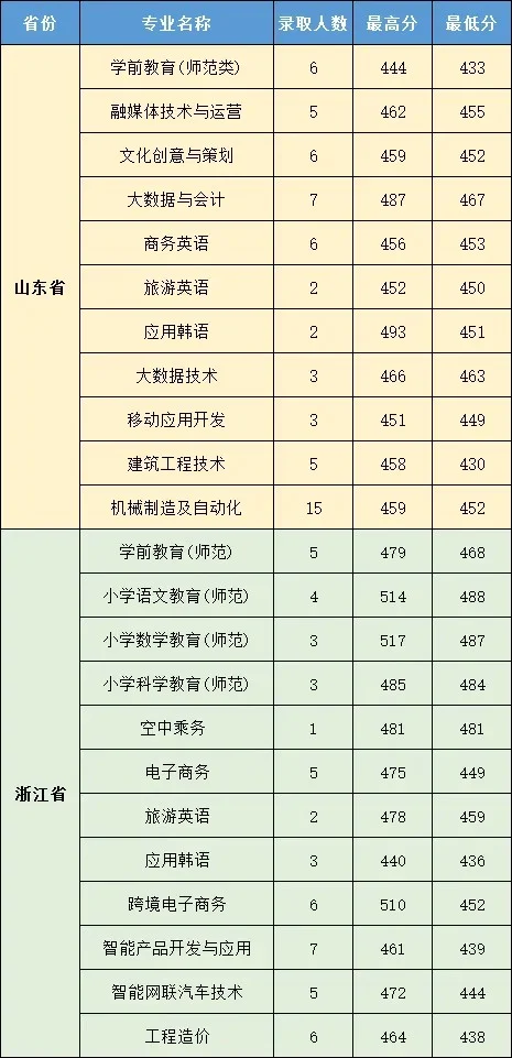 武汉城市职业学院2025录取分数线